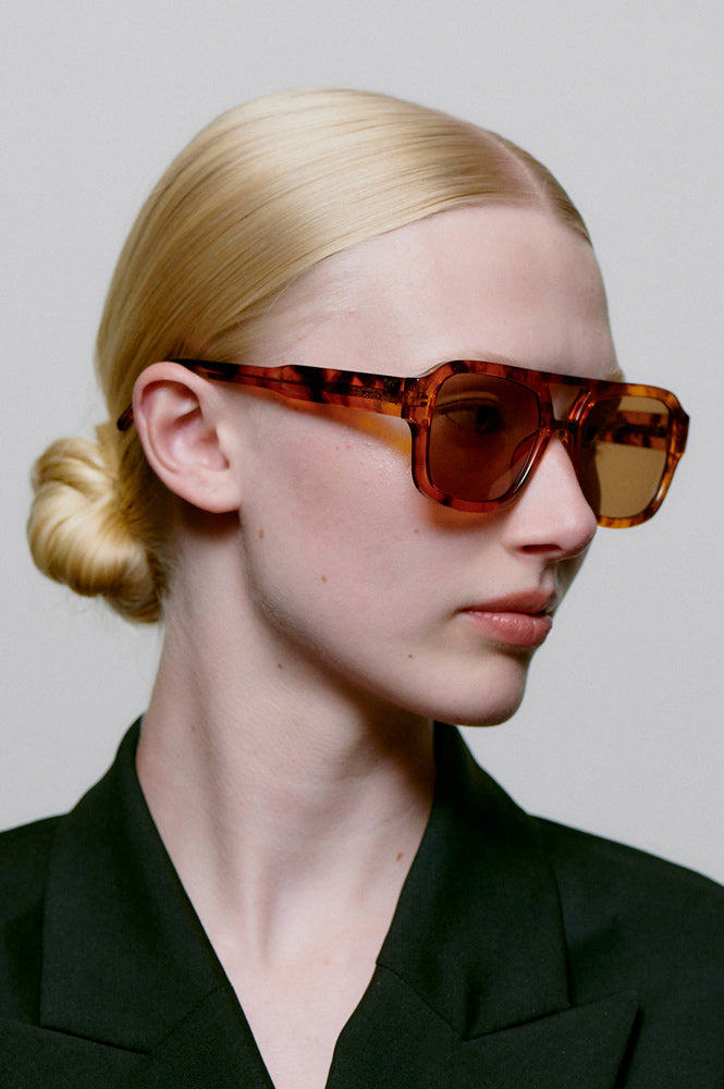 A Kjaerbede Kaya Havana Sunglasses - The Mercantile London