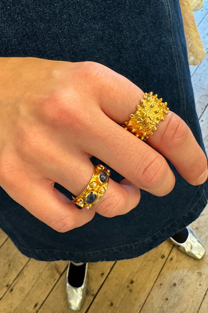 Shyla Ilina Spike Ring