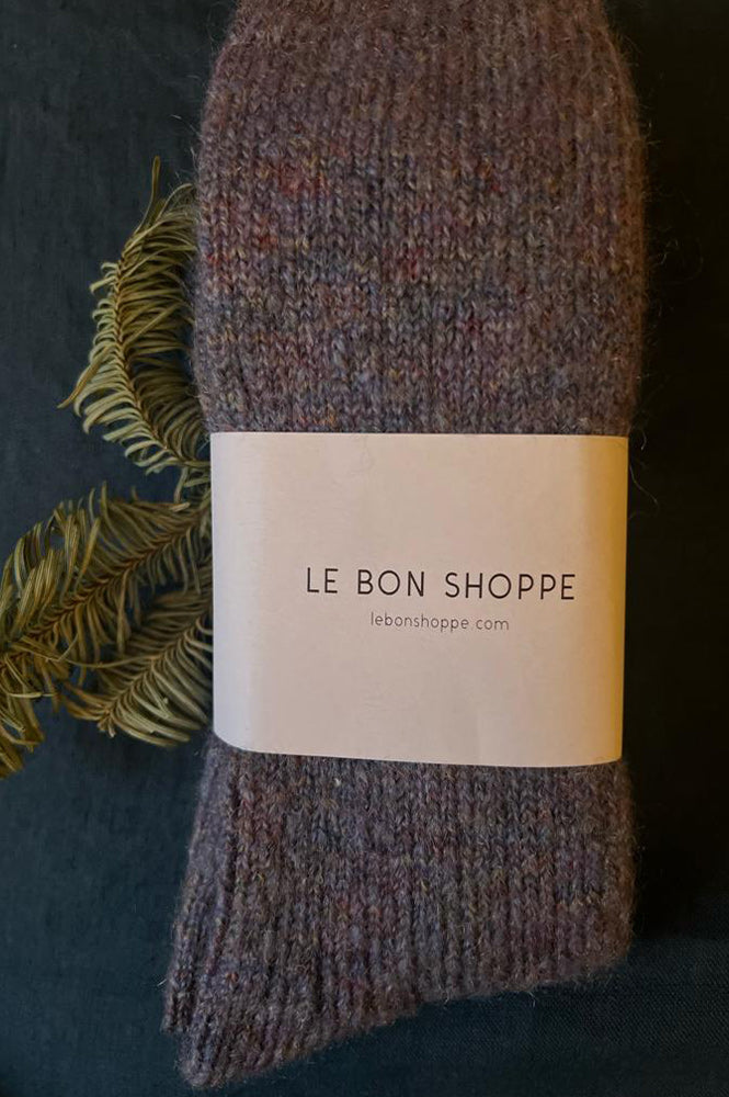 Le Bon Shoppe Margot Lavender Socks - The Mercantile London