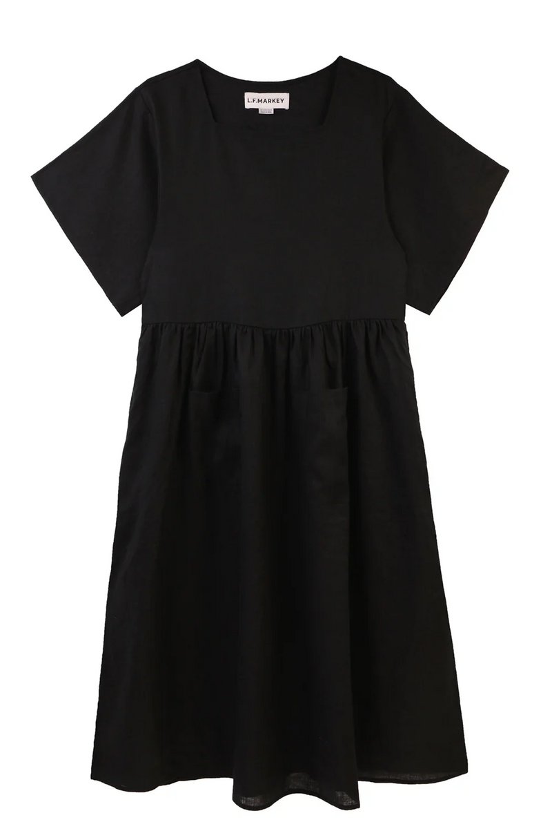 L.F. Markey Mitch Black Dress - The Mercantile London