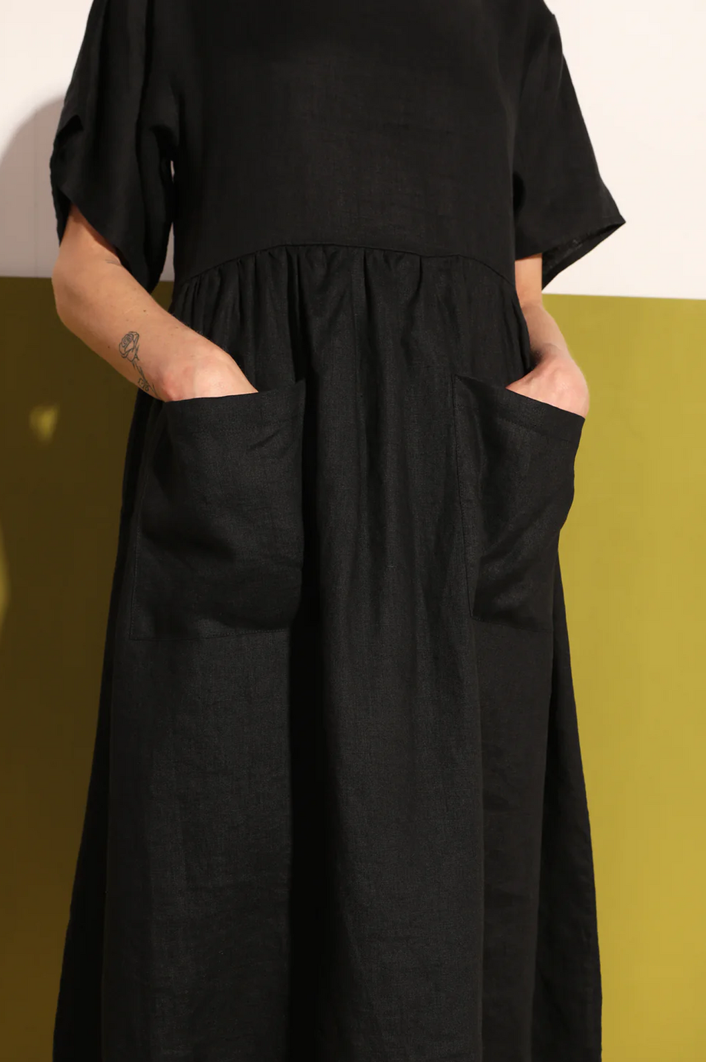 L.F. Markey Mitch Black Dress - The Mercantile London