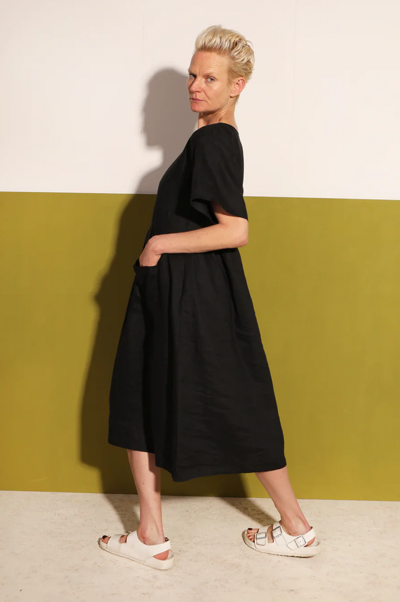 L.F. Markey Mitch Black Dress - The Mercantile London