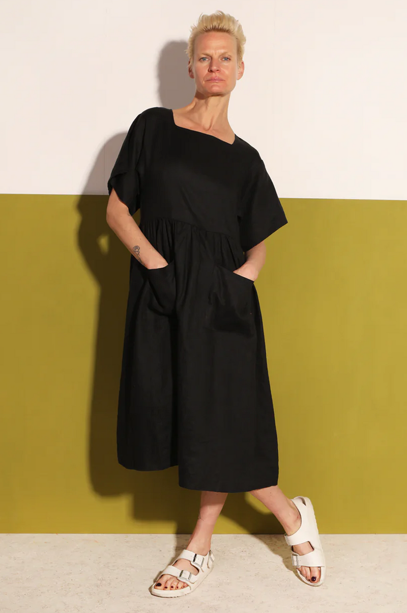 L.F. Markey Mitch Black Dress - The Mercantile London