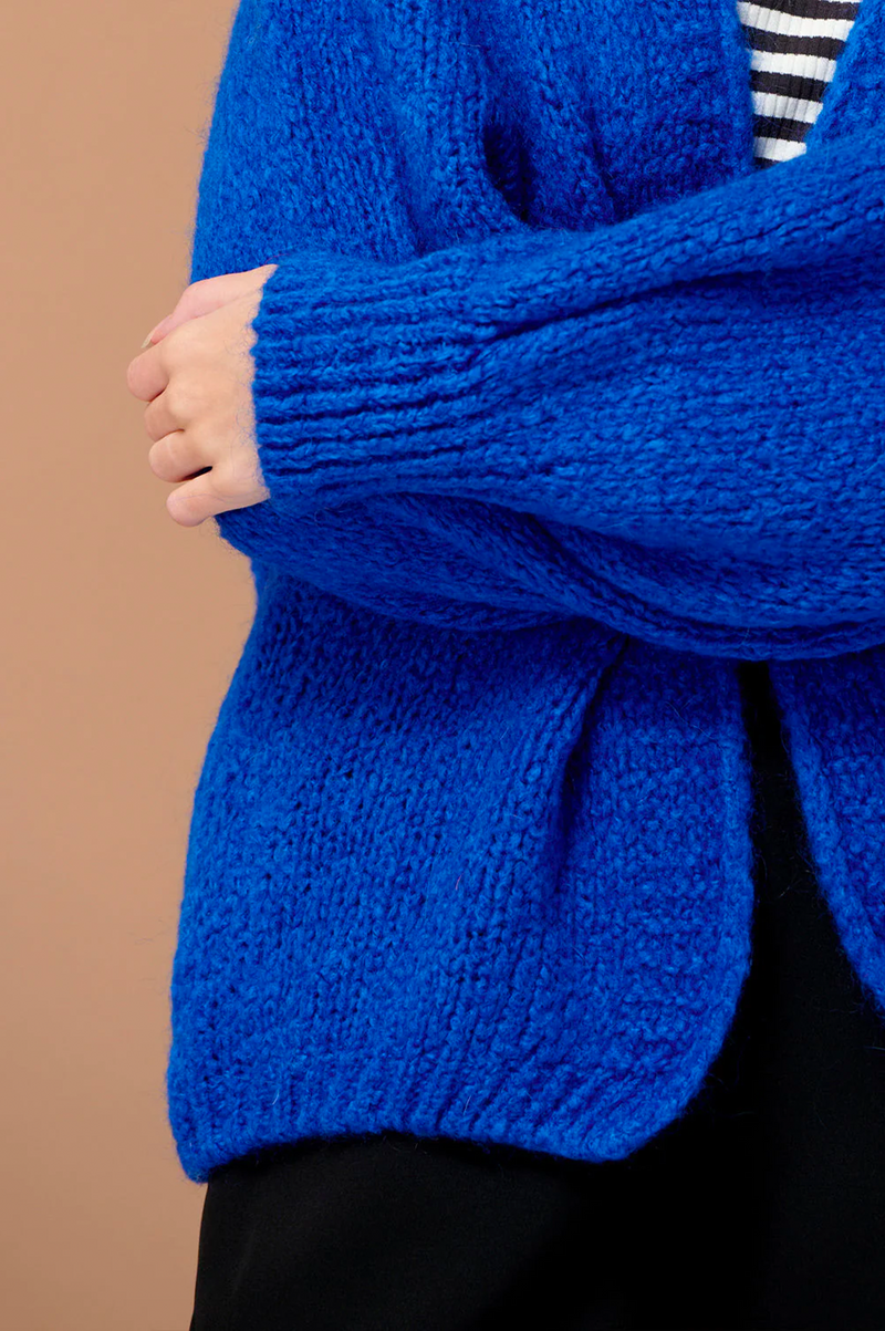 Noella Fora Royal Blue Cardigan - The Mercantile London