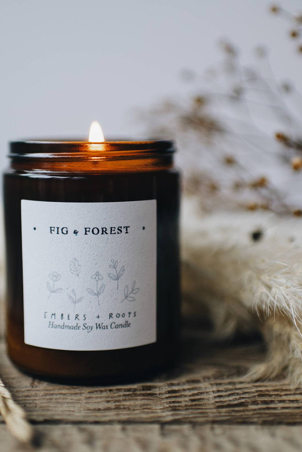 Embers & Roots Fig & Forest Candle