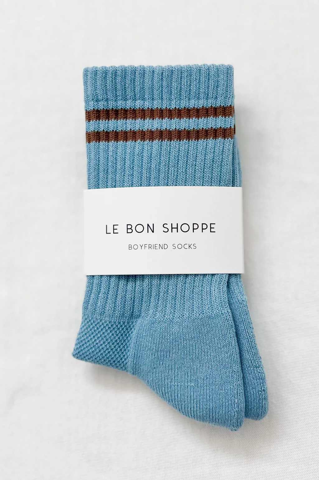 Le Bon Shoppe Boyfriend Powder Blue Socks