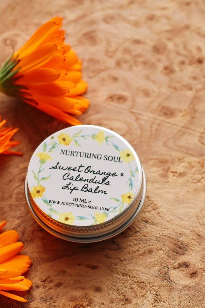 Nurturing Soul Sweet Orange & Calendula Lip Balm