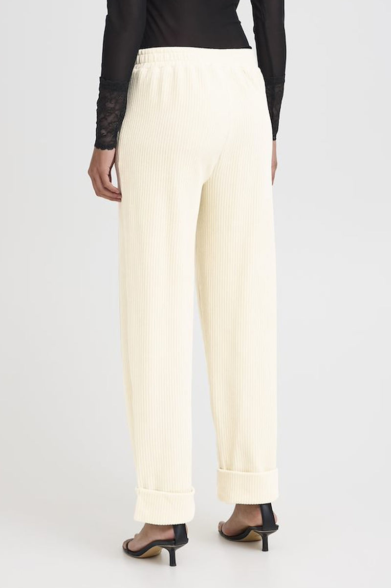 ICHI Tamary Almond Milk Trousers