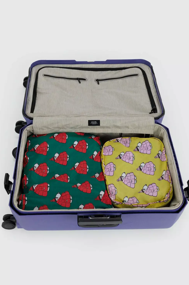 Baggu Puffer Snoopy Large Packing Cube Set