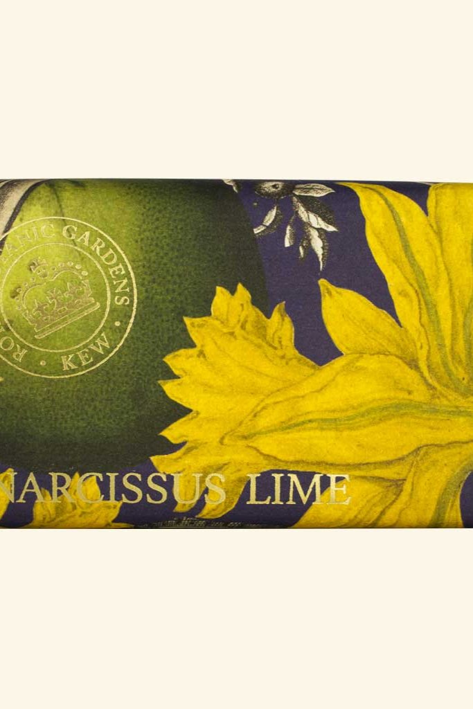 The English Soap Company Kew Gardens Narcissus Lime Soap