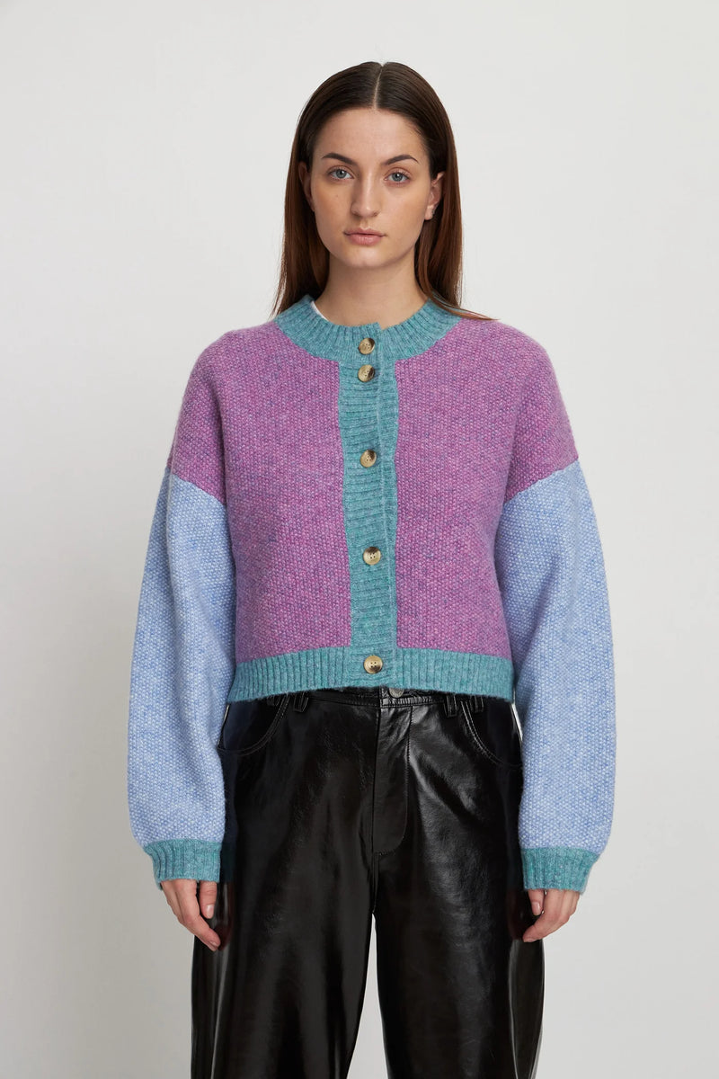 Stella Nova Multicolour Wool Knitted Cardigan