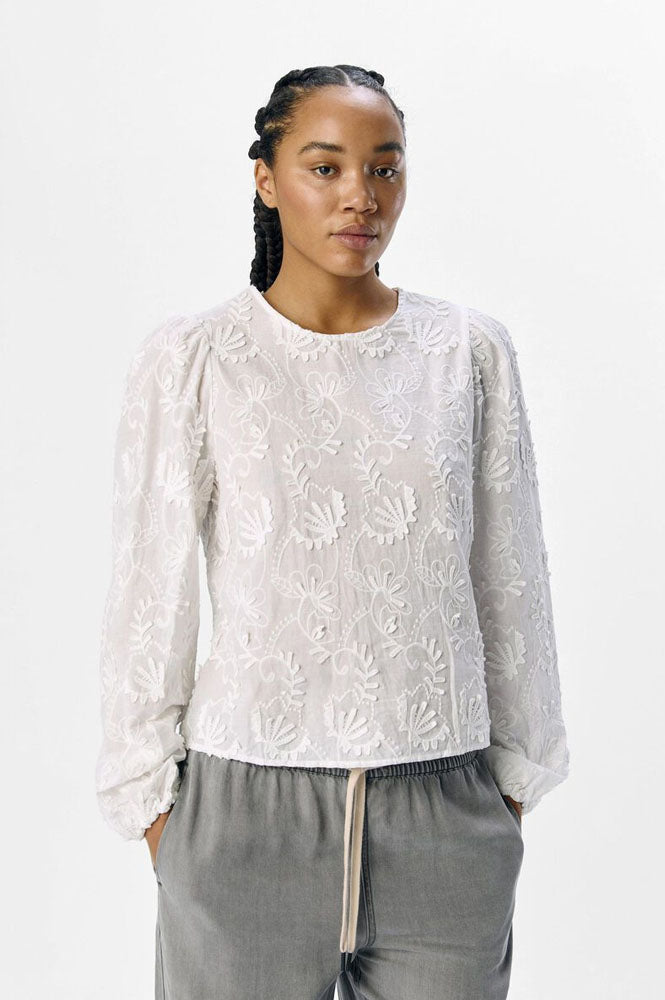 Object Mya Cloud Dancer Blouse