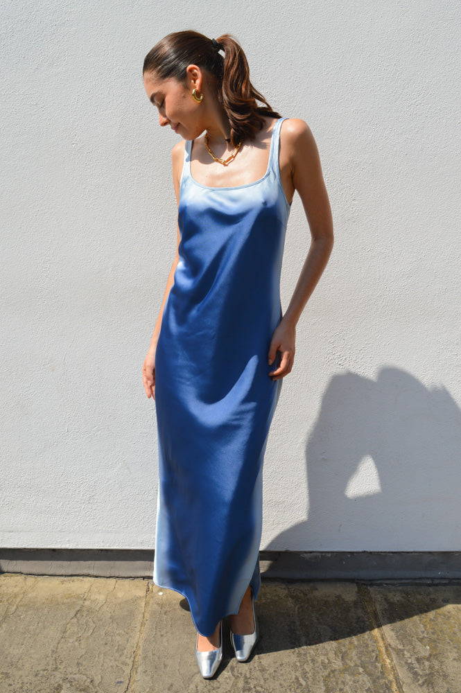 Samsoe & Samsoe Sunna Sky Ombre Dress