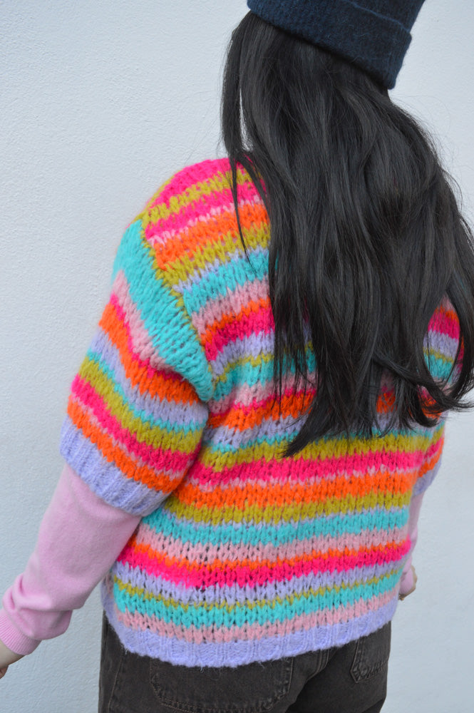 Noella Mimi Rainbow Combo Pullover