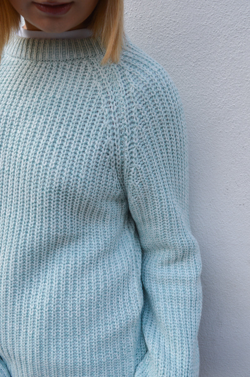 Fransa Ernie Light Blue Pullover