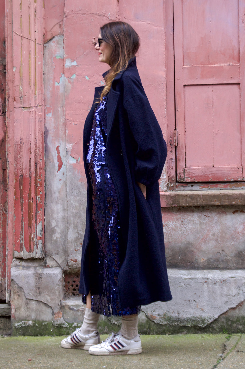 Sacrecoeur Monk Navy Coat