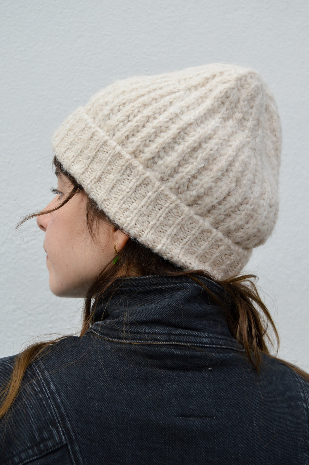 Samsoe & Samsoe Layla Arctic Wolf Beanie