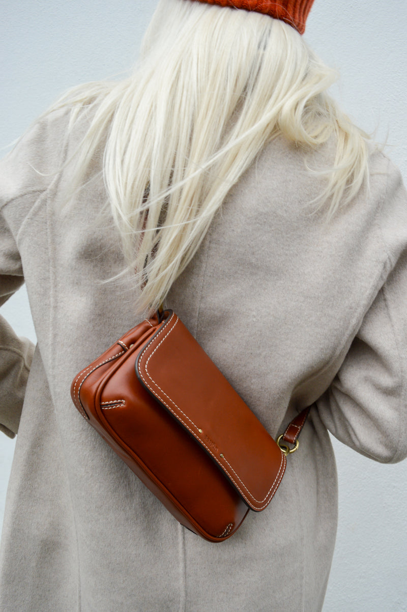 Sessùn Mimitou Dark Tan Bag