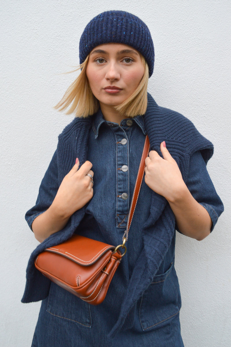 Numph London Dark Blue Denim Dress