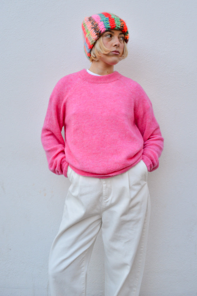 Numph Riette Pink Cosmos Pullover