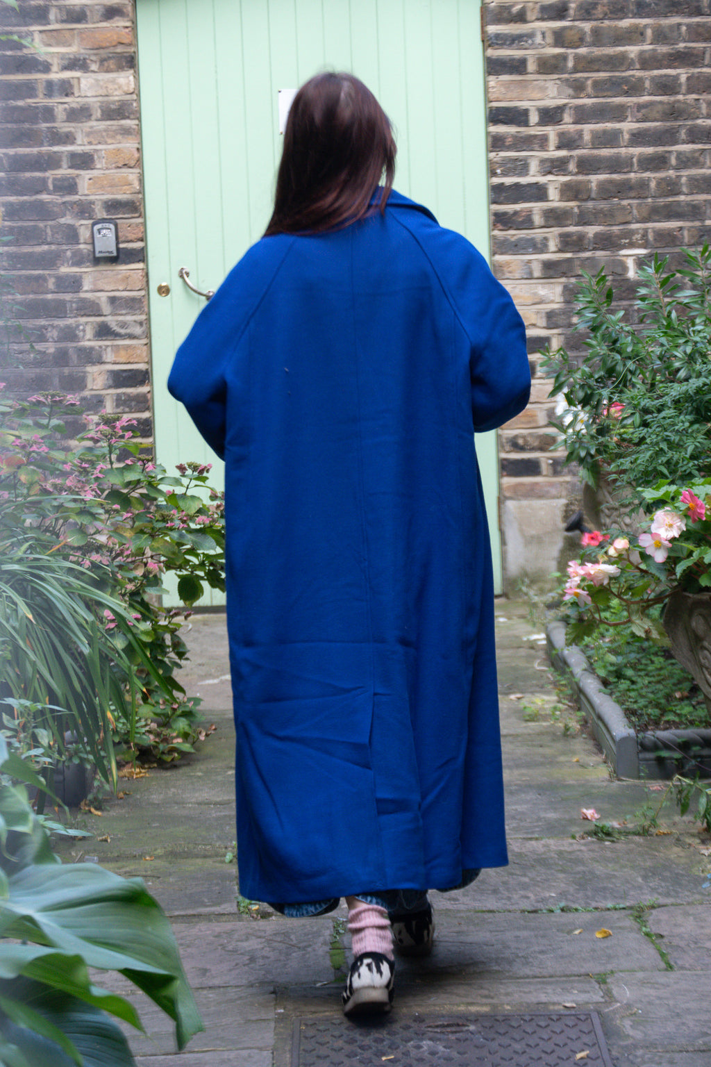 FRNCH Delphina Electric Blue Coat