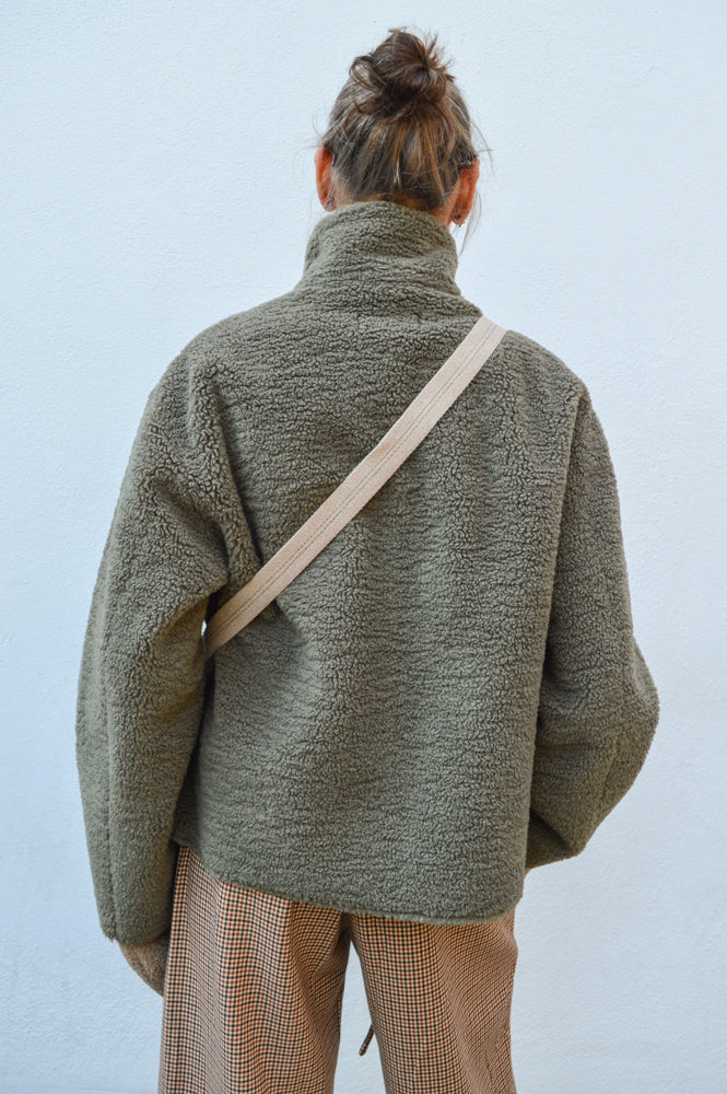 Indi & Cold Abrigo Khaki Coat