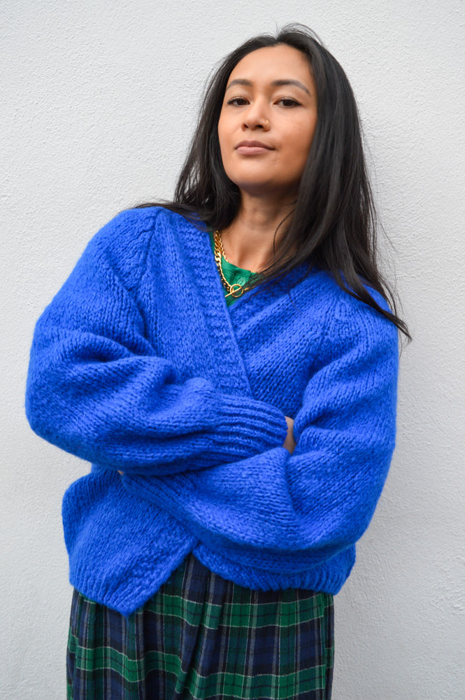 Noella Fora Royal Blue Cardigan