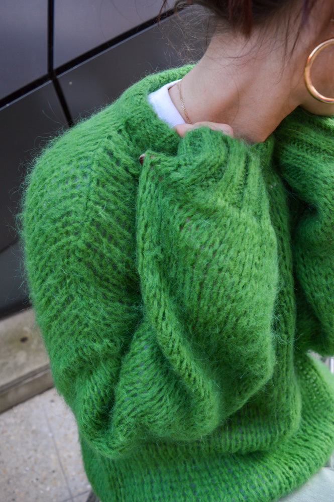 Noella Delta Grass Green Sweater