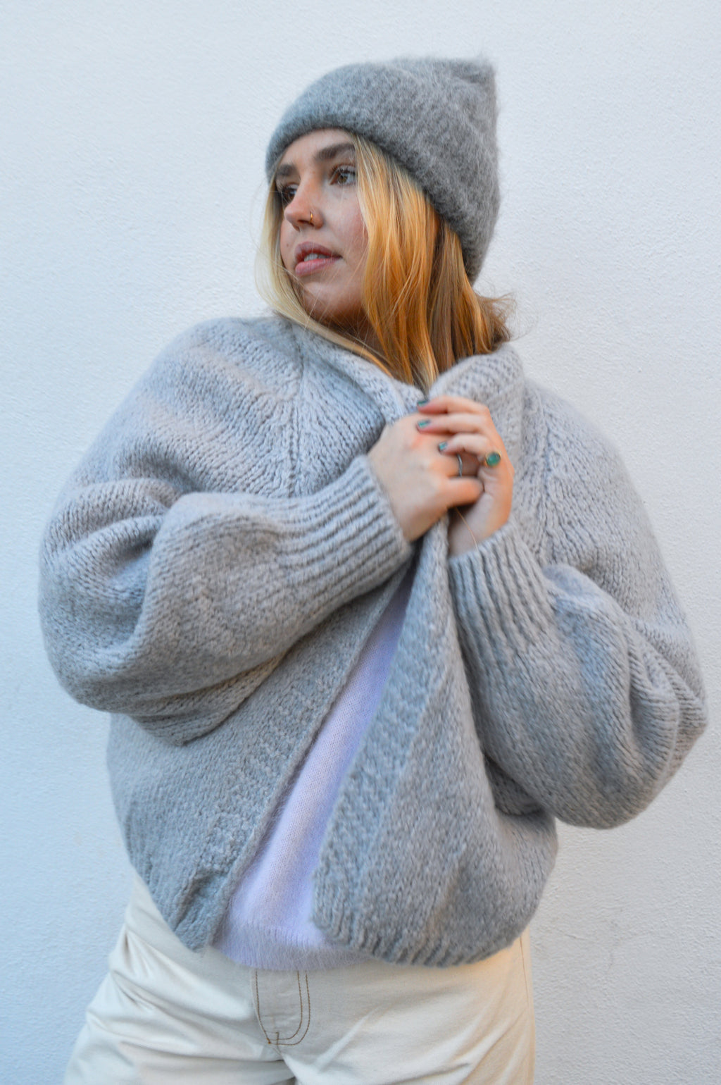 Noel Cardigan - Grey – Studio Feder