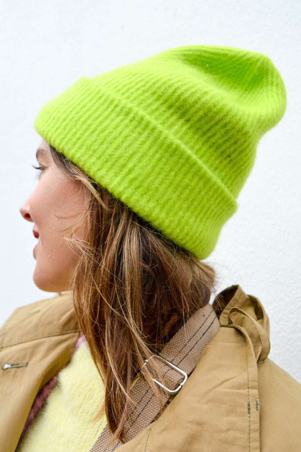 Samsoe & Samsoe Nor Macaw Green Hat