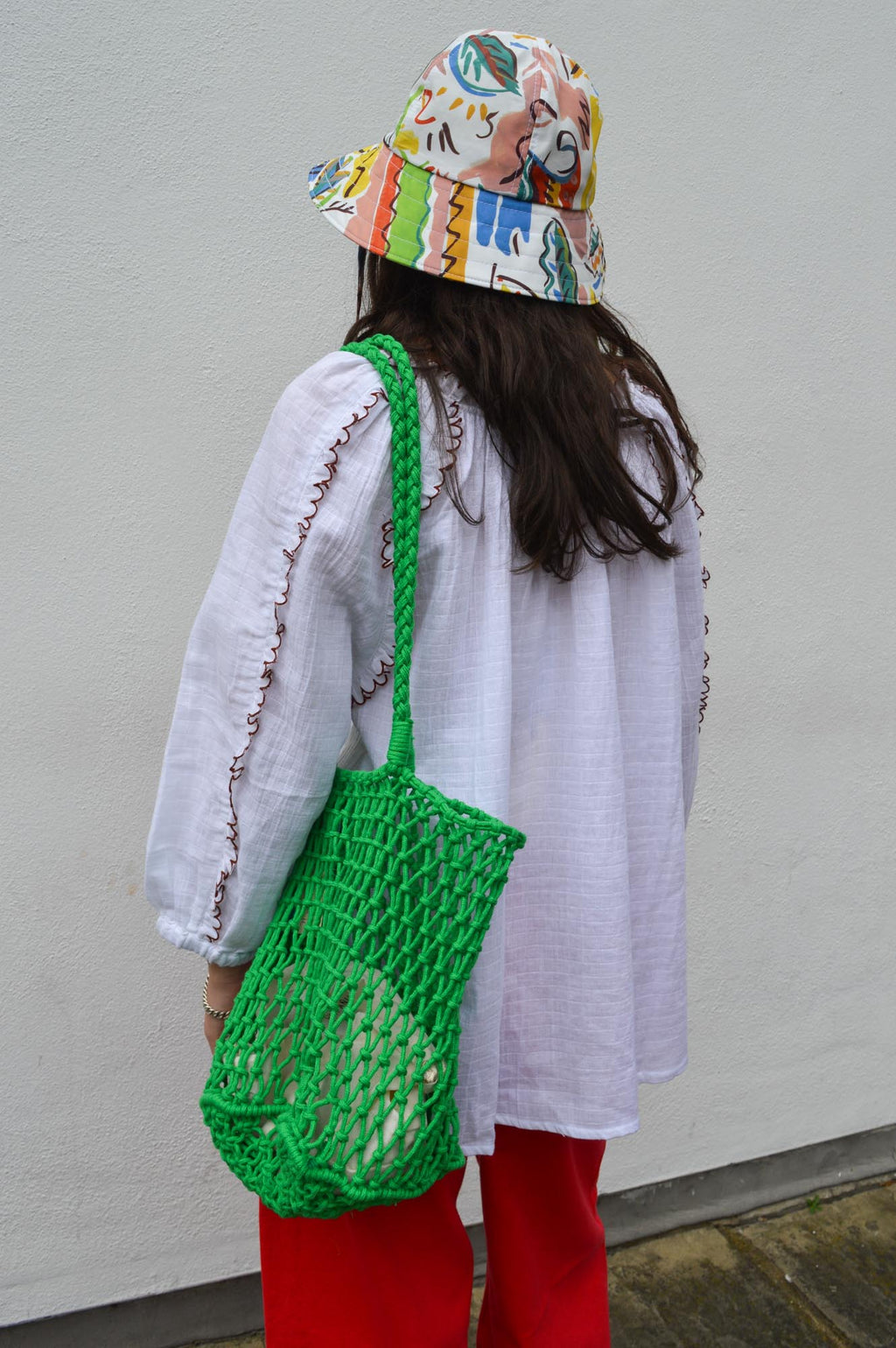 Compania Fantastica Green Shopper Bag