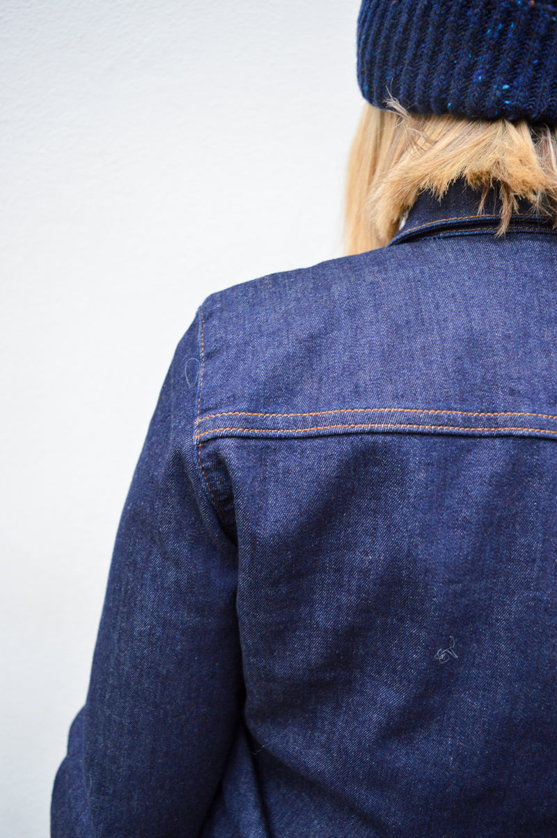 Numph Amber Dark Blue Denim Shirt