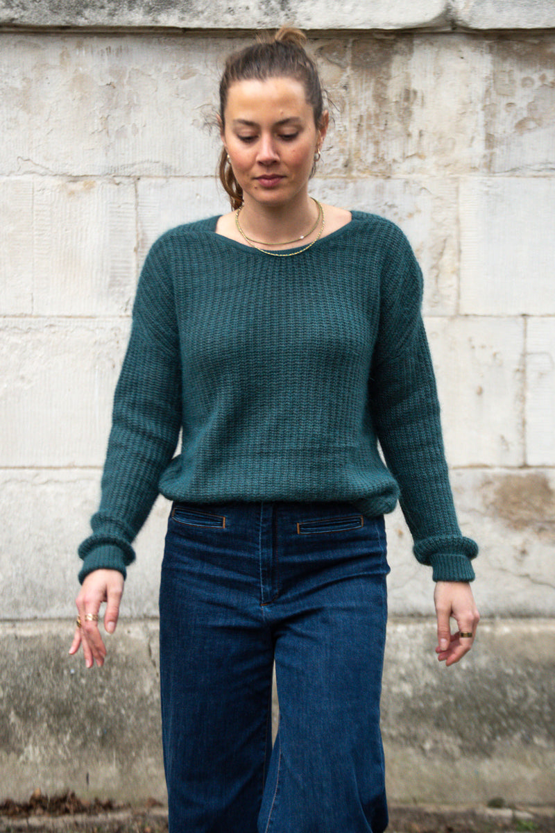 Garance Kiwi Teal Sweater