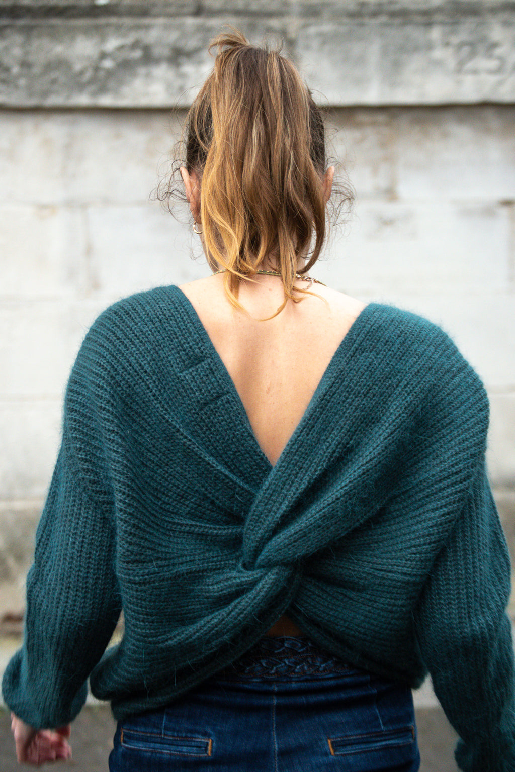 Garance Kiwi Teal Sweater