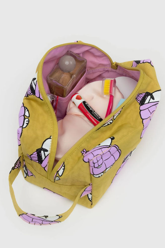 Baggu Dopp Kit Pink Snoopy Bag