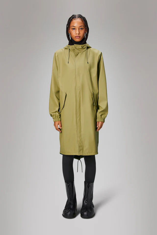 Rains Fishtail Khaki Parka