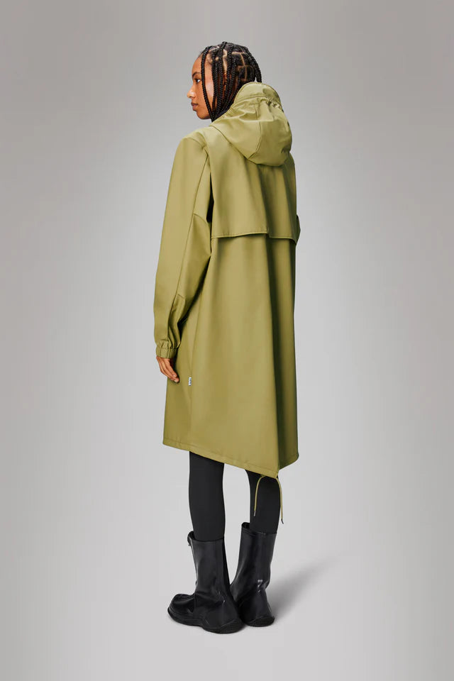 Rains Fishtail Khaki Parka The Mercantile London