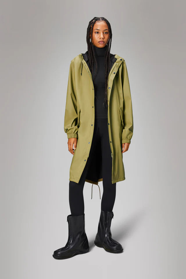 Rains Fishtail Khaki Parka