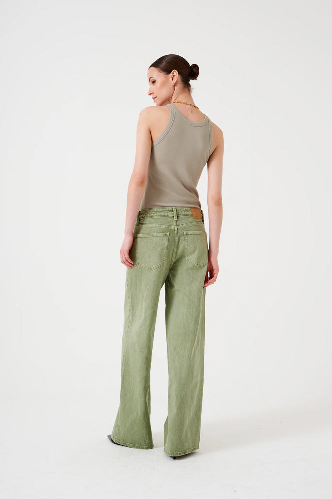 Seventy + Mochi Gracie Vintage Moss Jeans