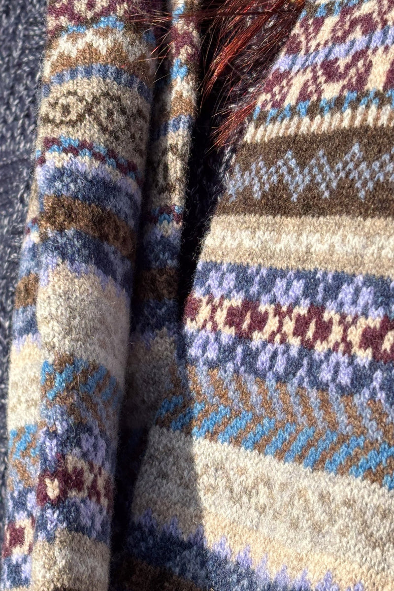 Green Grove Weavers Lorimer Fairisle Scarf