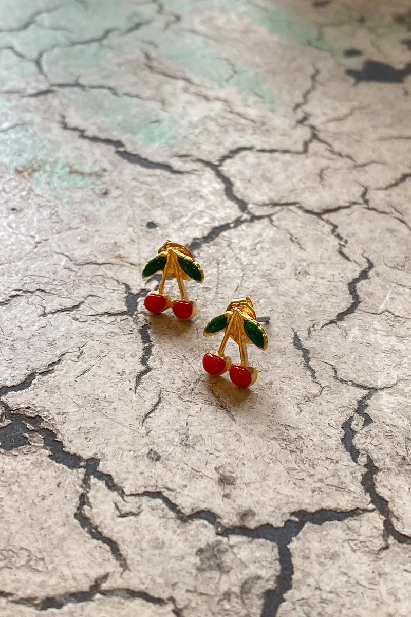 Amano Cherry Stud Earrings