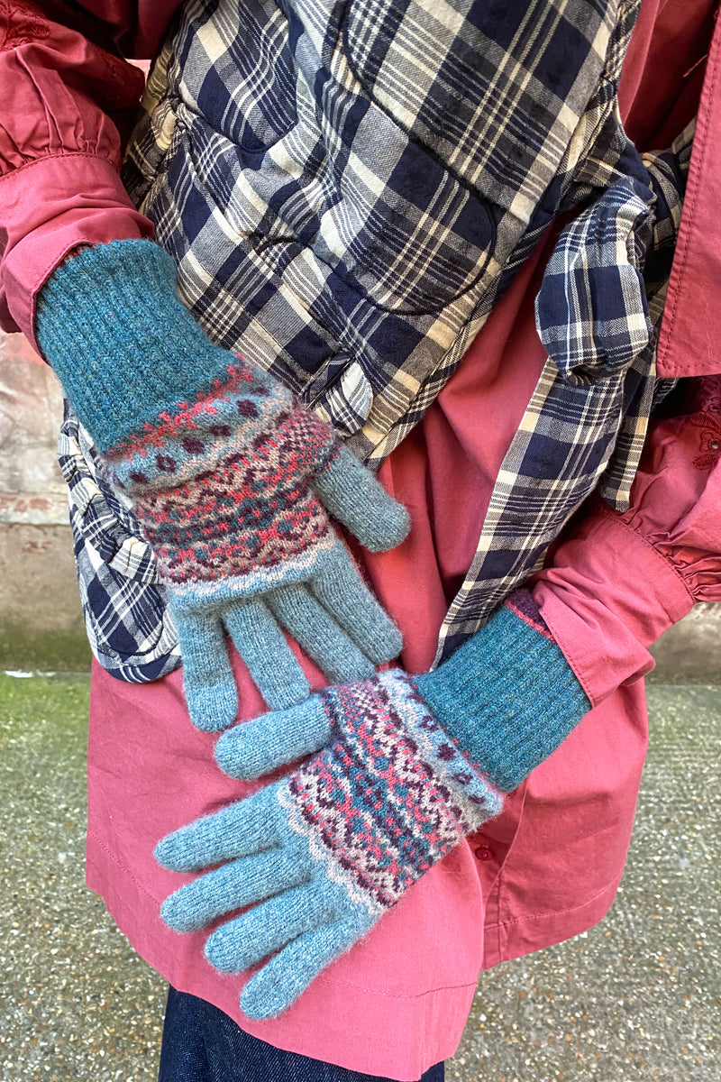 Eribé Alloa Lugano Rose Gloves - The Mercantile London