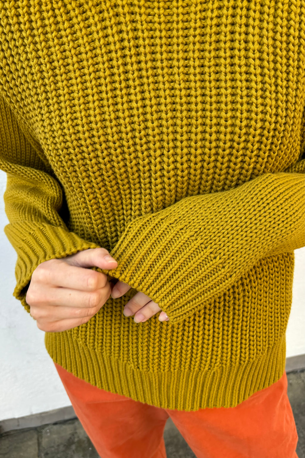 Beaumont Organic Tora Chartreuse Jumper