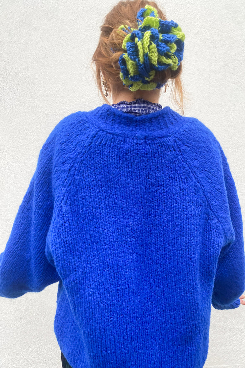 Noella Fora Royal Blue Cardigan - The Mercantile London