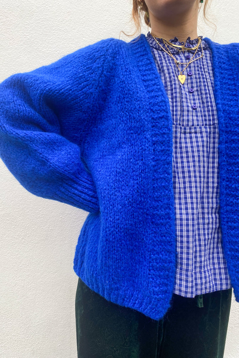 Noella Fora Royal Blue Cardigan - The Mercantile London