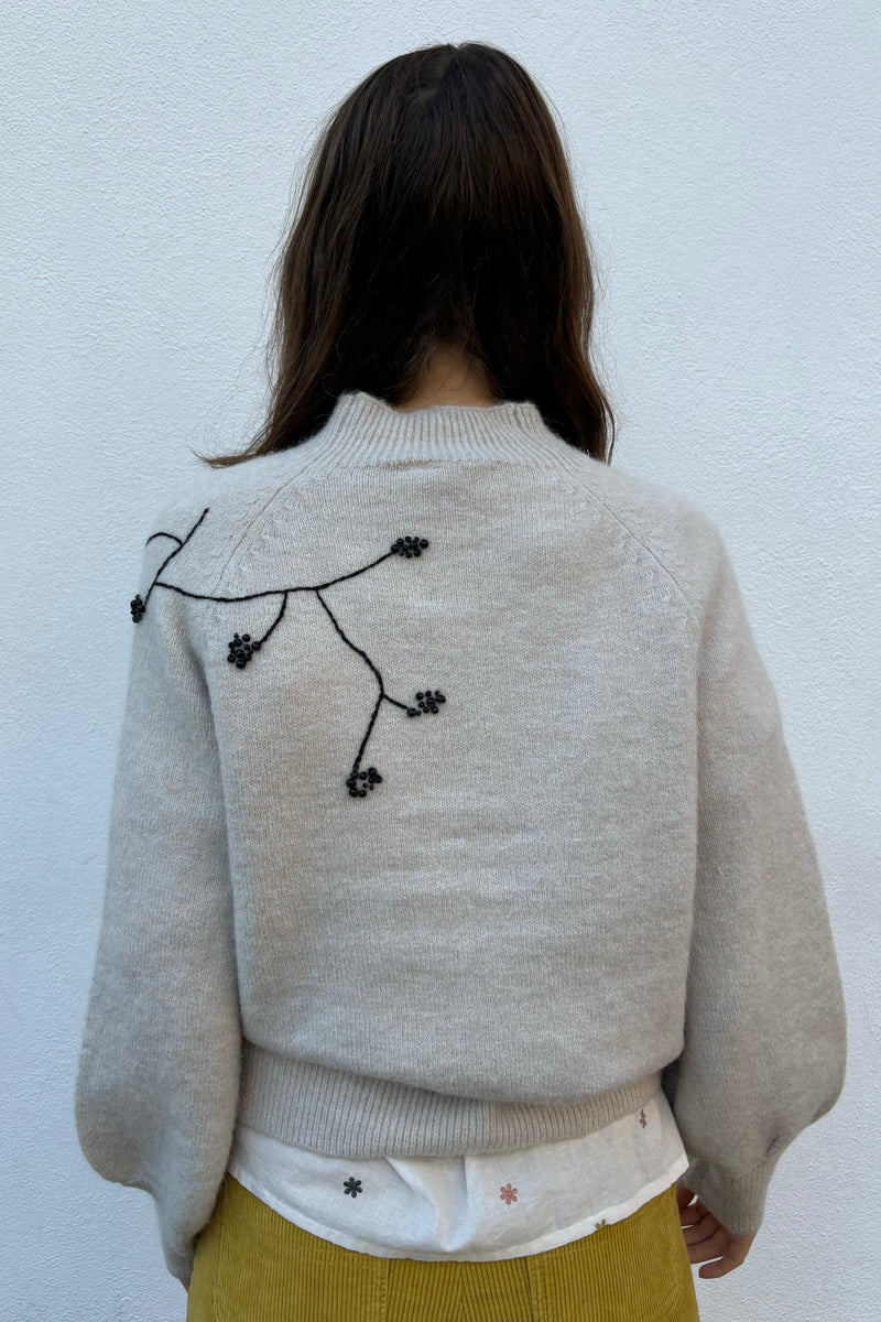 Atelier Reve Morris Birch Embroidered Jumper