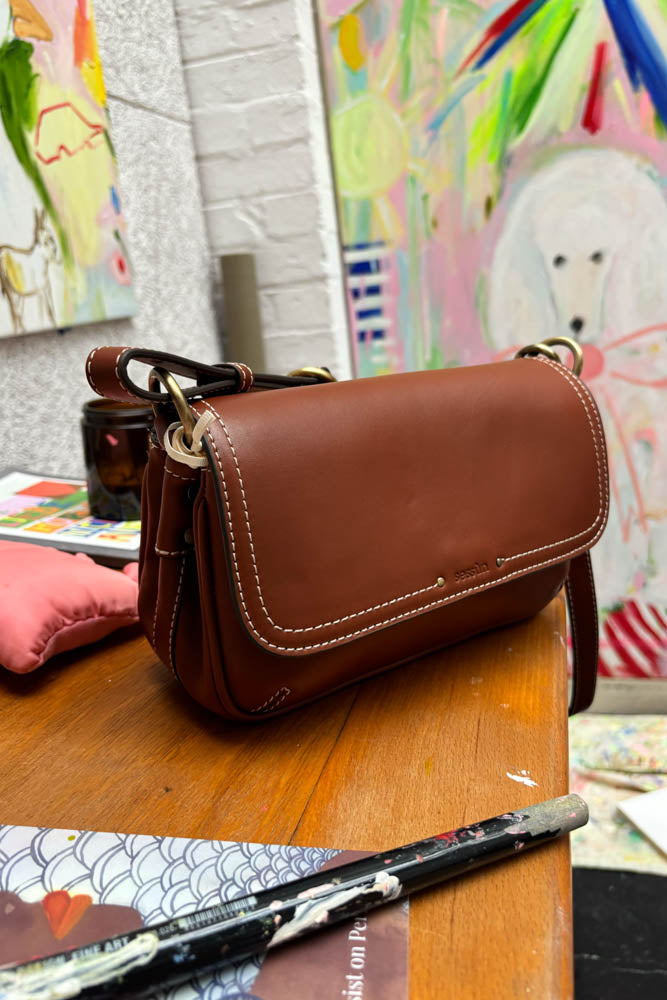 Sessùn Mimitou Dark Tan Bag