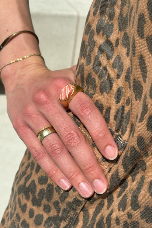 Shyla Serifos Rhodochrosite Ring