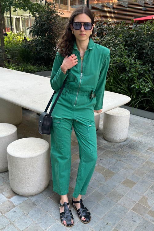 Seventy + Mochi Amelia Jade Green All in One Jumpsuit