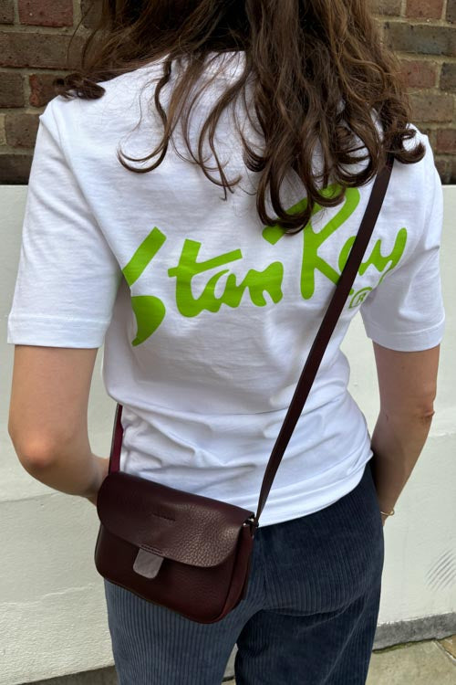 Stan Ray Stan OG White / Lime Green Tee